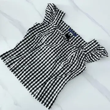 M's 엠즈 그레이시 깅엄 체크 상의