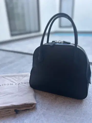 MAISON CANAU 메종카나우 라운드 보스턴 백 S