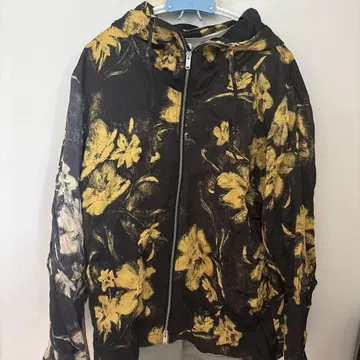 질 샌더 나일론 자켓 꽃무늬