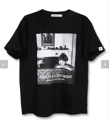 쿠로야나기 테츠코 ENJOY A COZY NIGHT 티셔츠 S 사이즈