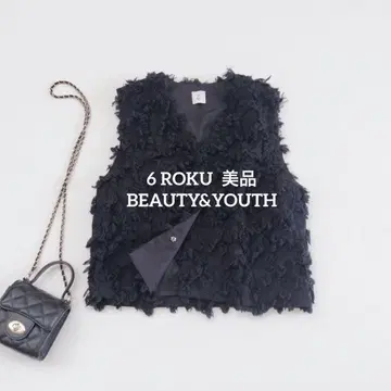 6 ROKU BEAUTY&YOUTH 로쿠 프린지 자카드 베스트