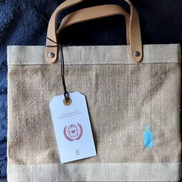 블루 보틀 신사이바시 아폴리스 런치백 리미티드 버전 토트백