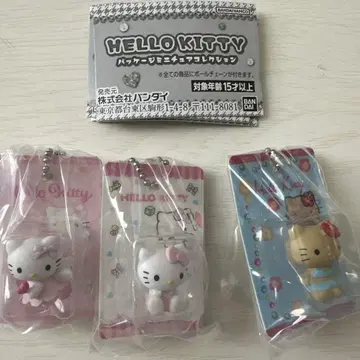hello kitty 패키지 미니어처 컬렉션