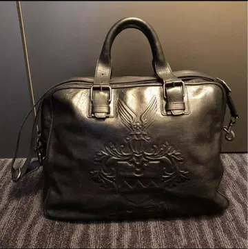 BALLY 보스턴 백 1851 가죽 숄더백 엠보싱