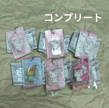 HELLO KITTY 패키지 미니어처 컬렉션 6개