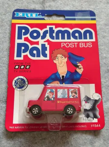 ERTL 포스트맨 팻 포스트 버스 1992 미니카