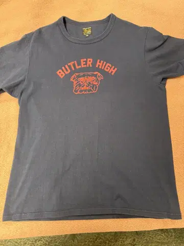 조 맥코이 BUTLER HIGH 불독 티셔츠 40(L) 다크 네이비