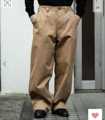 LE 엘이 NO PLEATS ARMY PANTS lechoppe