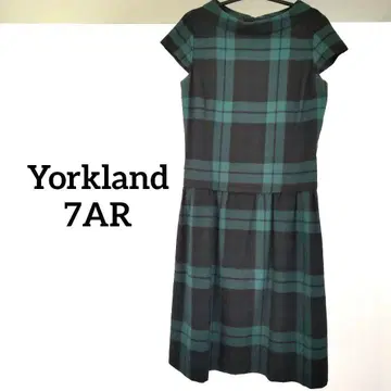 Yorkland 요크랜드 원피스 7호 타탄 체크 블랙워치