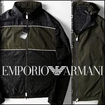 리버서블 EMPORIOARMANI 엠포리오 아르마니 EA 로고 자켓 48