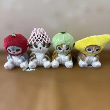 후르츠냥 봉제 인형 전 4종 mofusand