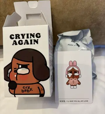 POP MART CRY BABY crying again 피규어