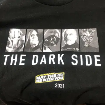 스타 워즈 T셔츠 THE DARK SIDE/다크 사이드