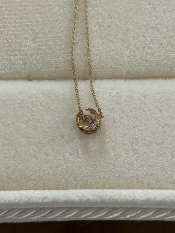 k10 다이아몬드 목걸이
