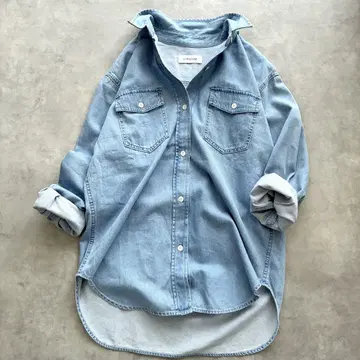 인기 23구 DENIM 라이트 바지 셔츠 데님 셔츠