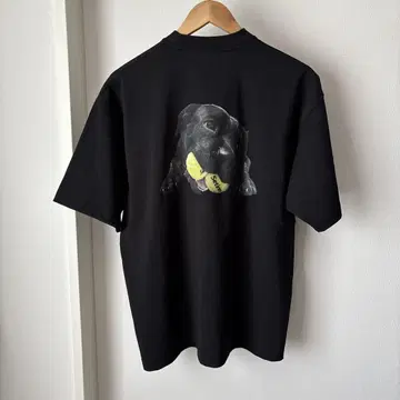 새상품급 Setinn Balldog 블랙 T셔츠 개 dog