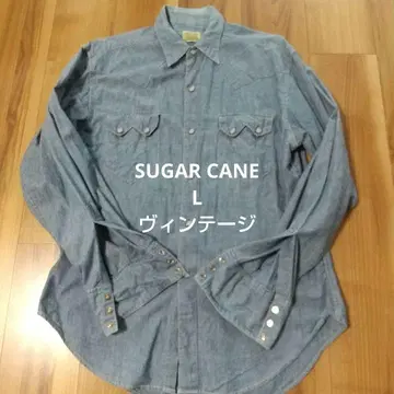 SUGAR CANE 데님 셔츠 L 동양 엔터프라이즈