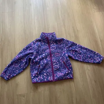 vintage 새상품급 L.L.Bean 꽃무늬 플리스 자켓