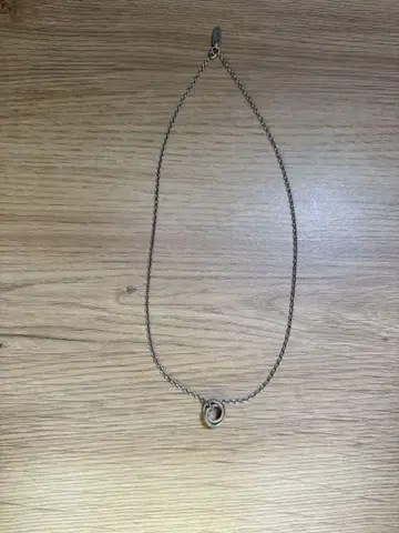 폴스미스 더블 링 목걸이