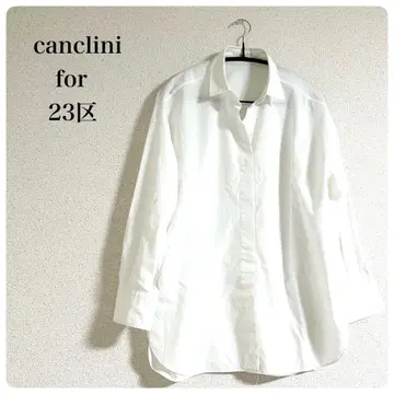 canclini for 23구 화이트 긴팔 셔츠 38 M