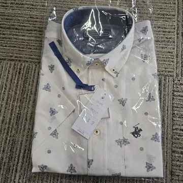BEVERLY HILLS POLO CLUB 반팔 와이셔츠 L