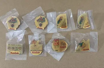 Kodak 후원 나가노 올림픽 스노우 레츠 핀 배지