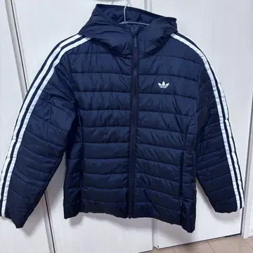 adidas 블랙 후드 부착 자켓 M or S