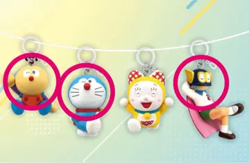 후지코 후지오 뮤지엄 한정판 도라에몽 메지루시 액세서리 가챠 3종 세트