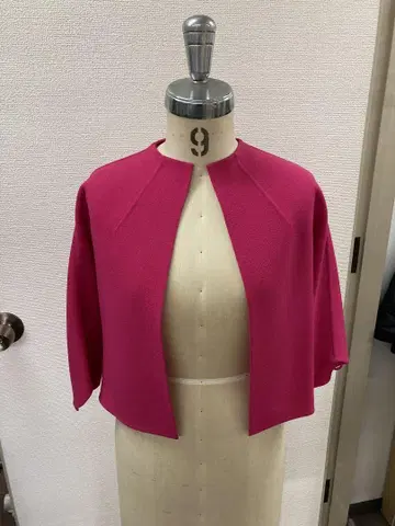 노카라 자켓 단일 마감