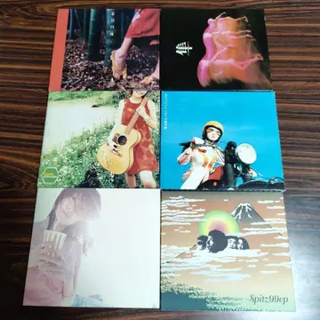 스피츠 초회 한정판 CD 앨범 6매 세트