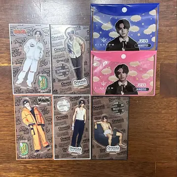 NAOTO HONESTHOUSE 아크릴 스탠드 엔니치 파우치 세트