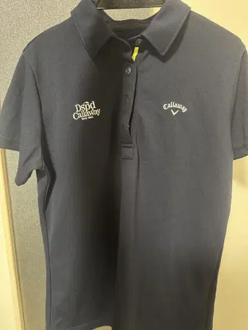 Callaway 피케 셔츠 네이비 블랙 LL