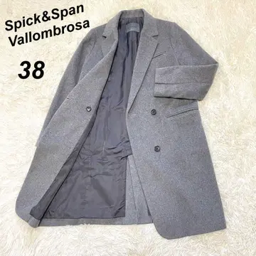 Spick & Span Vallombrosa 체스터 코트 캐시미어 혼방