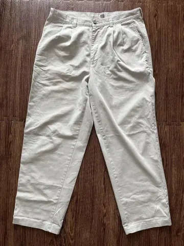 GAP 이지핏 치노 팬츠 화이트 베이지
