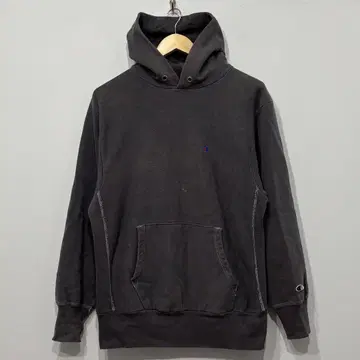 90s 미국제 챔피온 리버스 위브 차콜 후드티 XL