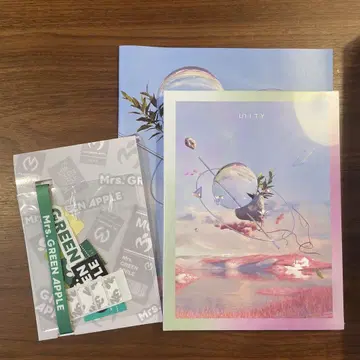 UNITY 초회 한정판 CD+DVD 소책자 스티커 덤 포함 미세스
