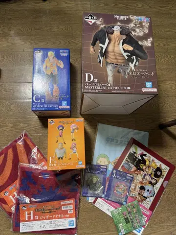 제일복권 원피스 C상 D상 F상 하위상 덤 포함!
