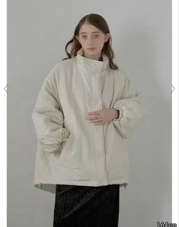 새상품 봉쥬르 사간 충전솜 리버서블 피쉬테일 퀼팅 코트