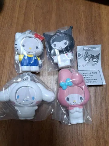 산리오 캐릭터즈 사진 프레임 마스코트 전 4종 컴플리트 컴프