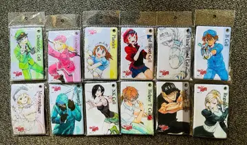 일하는 세포 패스 케이스 12 패턴 세트 새상품