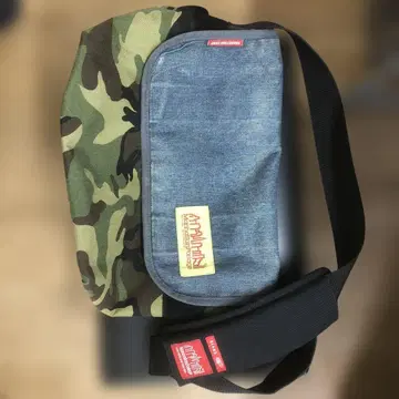 manhattanportage 메신저 백 카모플라쥬/데님