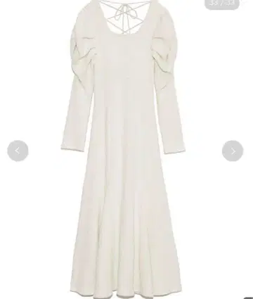 snidel 백 오픈 컷 원피스