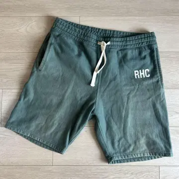 RHC 로고 그린 숏팬츠