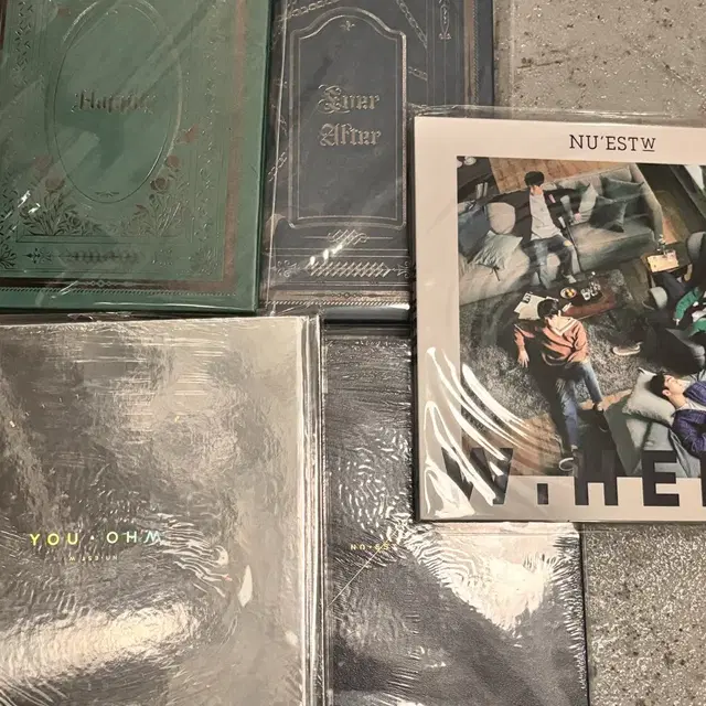 뉴이스트 미개봉 앨범