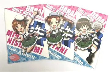 걸즈 앤 판처 박람회 엽서 세트 묶음 판매