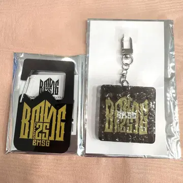 BMSG FES 25 웨이브 키링 아크릴 카라비너 BMSG 로고