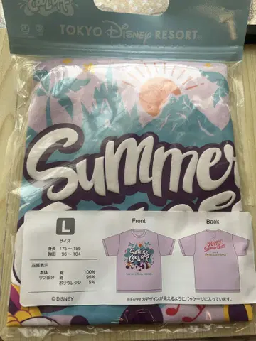 디즈니 Summer Cool Off 티셔츠 L 사이즈