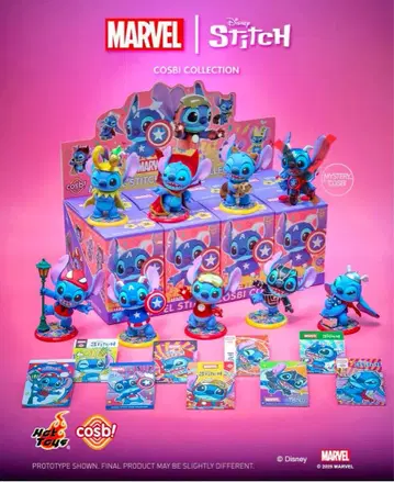 MARVEL COSBI COLLECTION 스티치 8체 세트