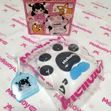 mellojoy 스퀴즈 힐링 고양이 손톱 스노우 손톱