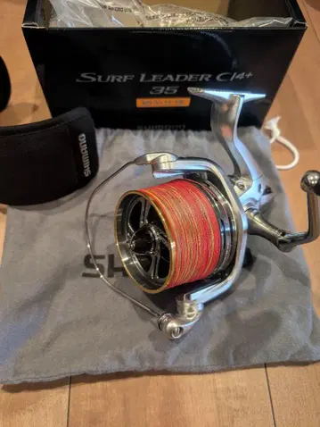 시마노 서프리더 SurfLeader Ci4+35 가는 실 덤 포함